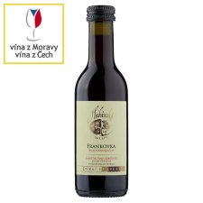 Habánské Sklepy Frankovka jakostní víno odrůdové suché červené 0,187l