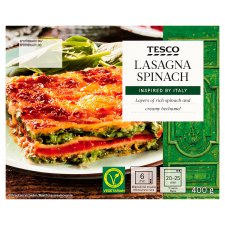 Tesco Lasagna Spinach 400g