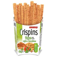 BIO CRISPINS Protein tyčka rajče s bazalkou 60g