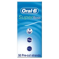 Oral-B Super Dental Floss Pre-Cut 50 counts