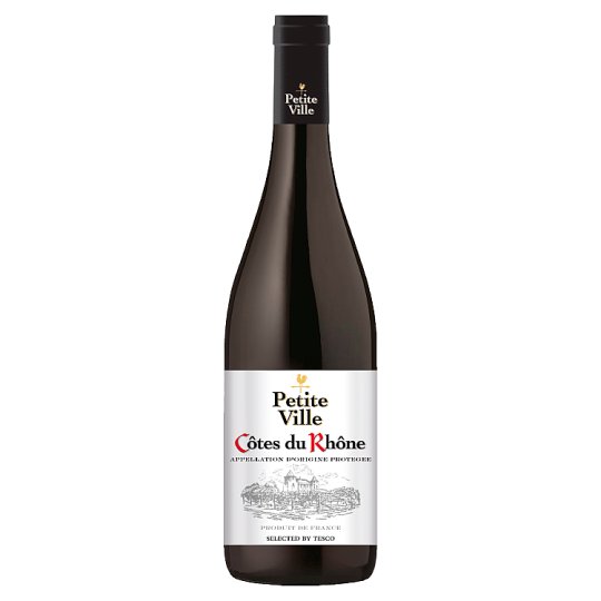Petite Ville Côtes du Rhône Dry Red Wine 750ml