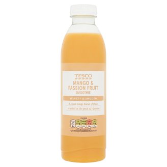 Tesco Mango and Passion Fruit Smoothie 750ml