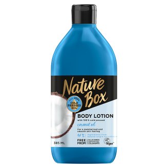 Nature Box tělové mléko Coconut Oil 385ml