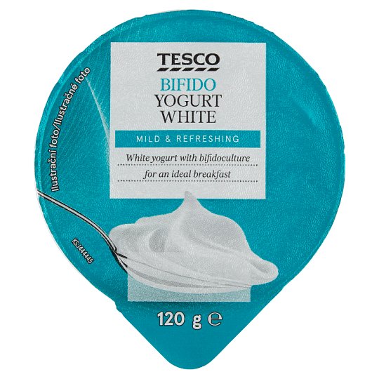 Tesco Bifido jogurt bílý s bifidokulturou 120g