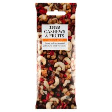 Tesco Cashews & Fruits 100g