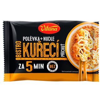 Vitana Bistro Nudle polévka s kuřecí příchutí 66g