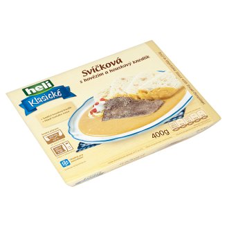Heli Klasické Svíčková s hovězím a houskový knedlík 400g