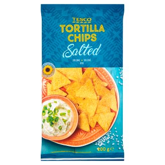 Tesco Tortilla Chips solené 200g