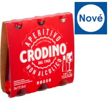 Crodino Rosso Tri Pack Soft Drink 3 x 175ml