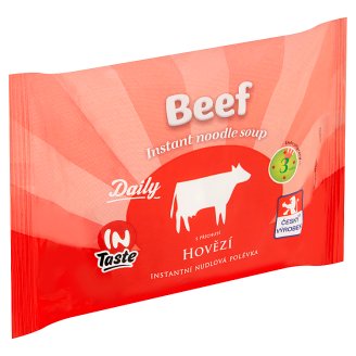 InTaste Daily Hovězí instantní nudlová polévka 60g
