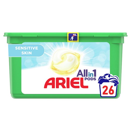 Ariel Allin1 PODS Sensitive Kapsle Na Praní 26 Praní