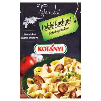 Kotányi Tajemství italské kuchyně Těstoviny s houbami 20g