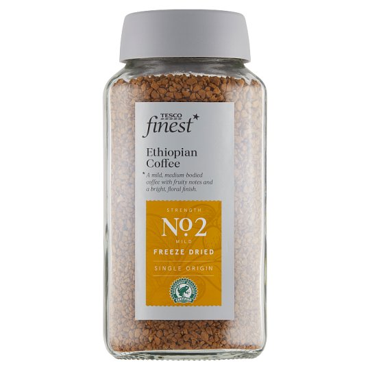 Tesco Finest Ethiopian instantní káva sušená mrazem 100g