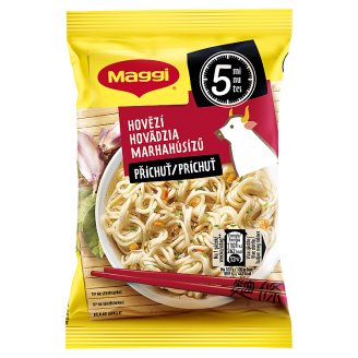 MAGGI Chutná pauza Instantní nudle s hovězí příchutí sáček 60g
