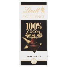Lindt Hořká čokoláda 100% 50g