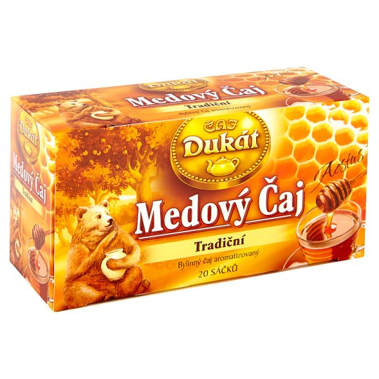 Čaj Dukát Medový čaj tradiční 20 x 2,5g