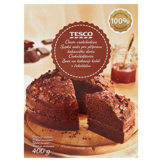 Tesco Sypká směs pro přípravu kakaového dortu 400g