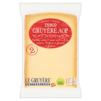 Tesco Gruyere AOP švýcarský sýr 195g