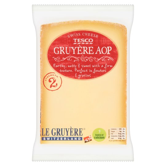 Tesco Gruyere AOP švýcarský sýr 195g