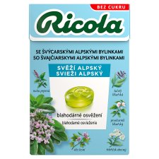 Ricola Fresh Alpine Swiss Herbal Candies 40g