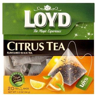 Loyd Pravý černý čaj s příchutí citrusových plodů 20 x 1,7g