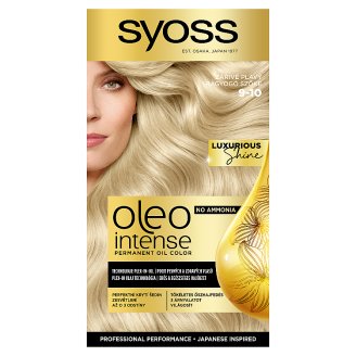 Syoss Oleo Intense dlouhotrvající olejová barva Zářivě Plavý 9-10