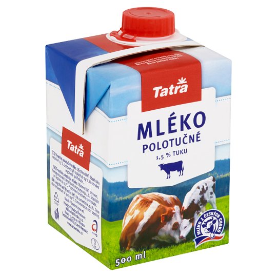 Tatra Mléko polotučné 500ml