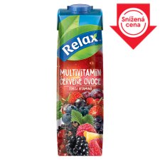 Relax Multivitamin červené ovoce 1l