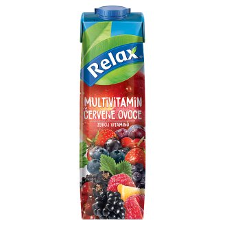 Relax Multivitamin červené ovoce 1l