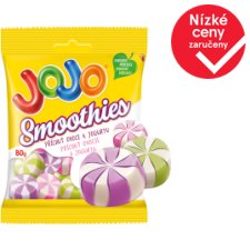 JOJO Smoothies Jelly Candies with Yogurt-Fruit Flavors 80g