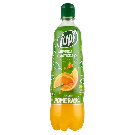 Jupí Superovocný sirup pomeranč 0,7l
