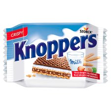 Knoppers Wafer Filled with Milk and Nougat Cream 25g