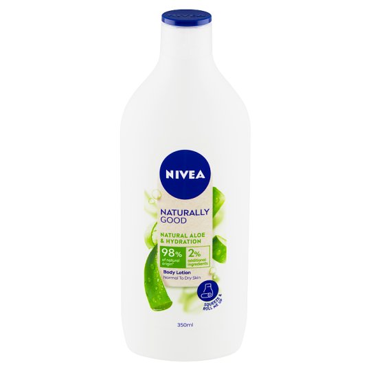 Nivea Naturally Good Body Lotion Aloe 350ml Tesco Groceries