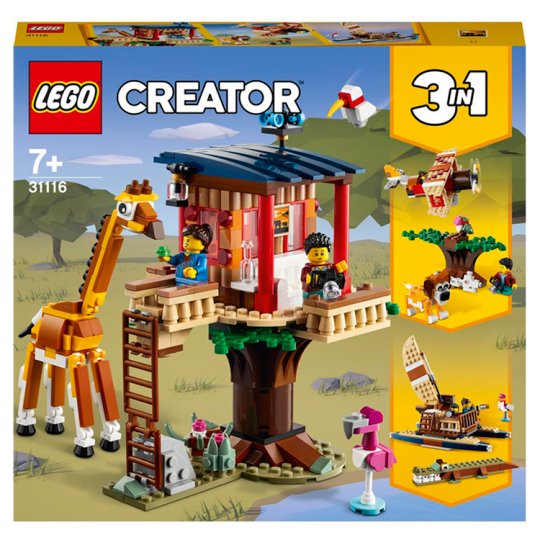 LEGO Creator 3 v 1 31116 Safari Wildlife Tree House