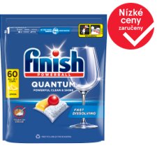 Finish Powerball Quantum All in 1 Lemon Dishwasher Capsules 60 pcs 624g