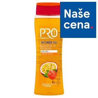 Tesco Pro Formula Sprchový gel Maracuja & Guarana 400ml