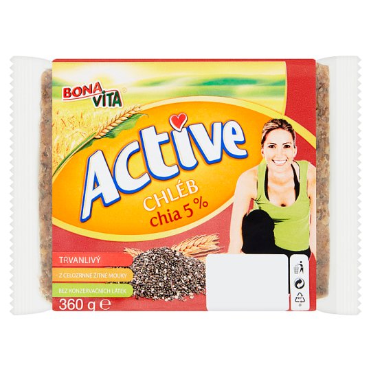 Bona Vita Active Chléb chia 5 % 360g