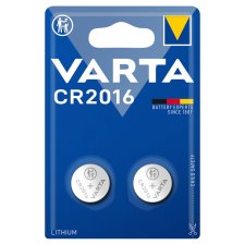 VARTA CR2016 Lithium Batteries 2 pcs