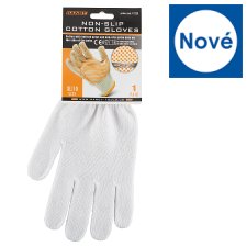 Handy Non-Slip Cotton Gloves XL 1 pair