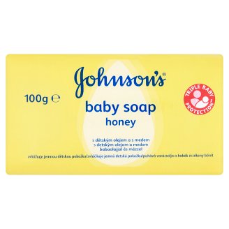 Johnson's Baby Mýdlo s dětským olejem a medem 100g