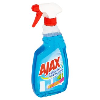 Ajax Triple Action Čistič skla s rozprašovačem 500ml