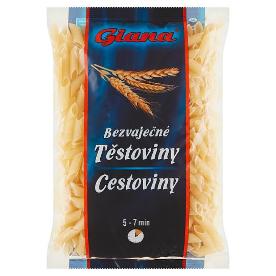 Giana Bezvaječné těstoviny trubky 400g