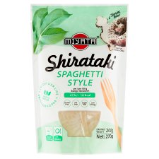 Miyata Nudle shirataki z kořene konjak ve tvaru spaghetti v neochuceném nálevu 270g