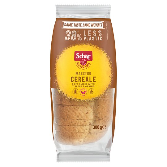 Schär Maestro cereale chléb vícezrnný bez lepku krájený 350g
