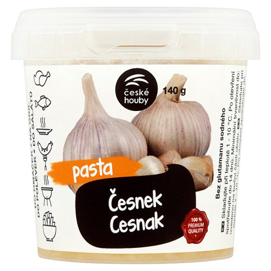 České Houby Pasta česnek 140g