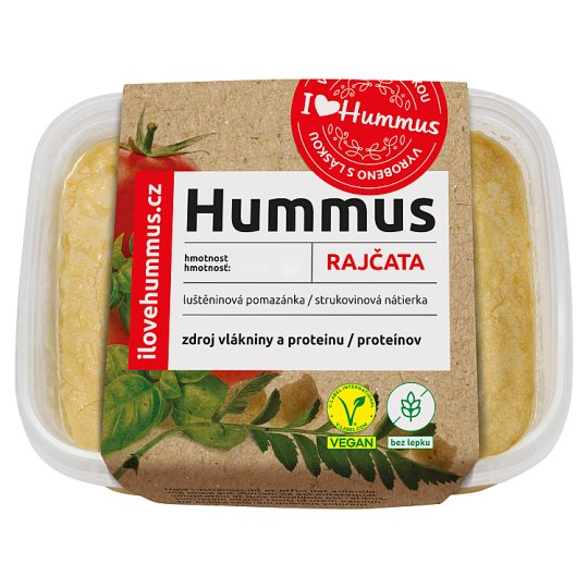 I love Hummus Hummus rajčata 150g Tesco Potraviny