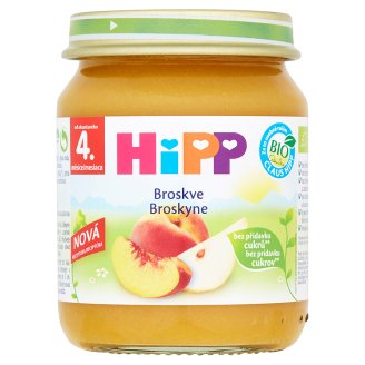 HiPP Bio broskve 125g