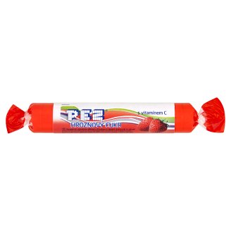 Pez Hroznový cukr s jahodou příchutí 39g
