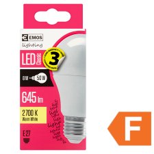 Emos Lighting Classic LED žárovka 8W E27 teplá bílá 1 ks