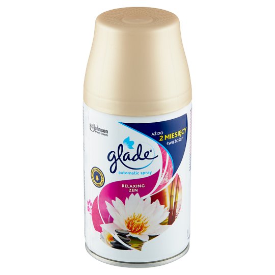 Glade Automatic Spray Relaxing Zen Reffil 269ml Tesco Groceries